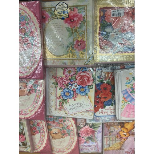 369 - Large selection of brand new Mothers day cards includes for a special mum, to a special wife etc, ap... 