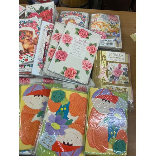 358 - Large selection of brand new Mothers day cards includes for a special mum, For my mum etc, approx 21... 