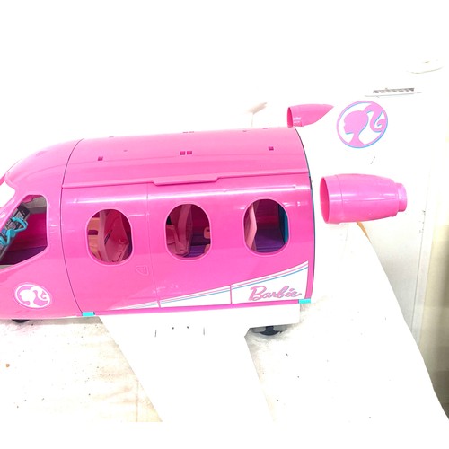 324 - Vintage Barbie aeroplane, approximate measurements: 28 x 14 inches (missing black door)