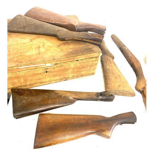 217 - Selection of wooden gun butts