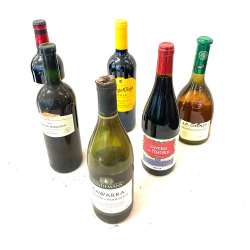 116 - 6 Bottles of assorted wine includes Camp viejo, Cotes de rhone, Saint germain, J.P Chenet etc