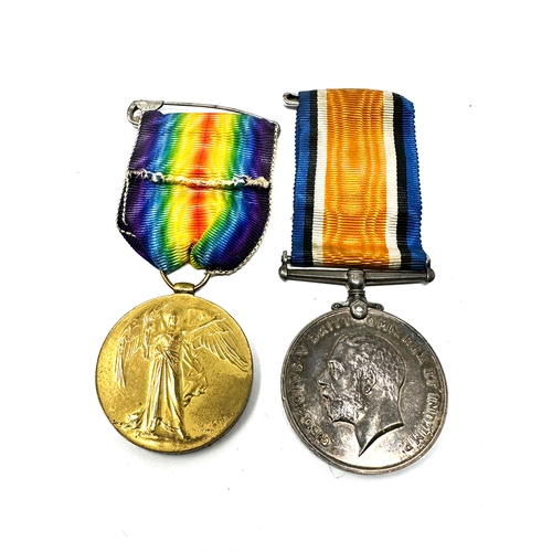 77 - ww1 pair medals to 78123 pte e.j tate tank corp