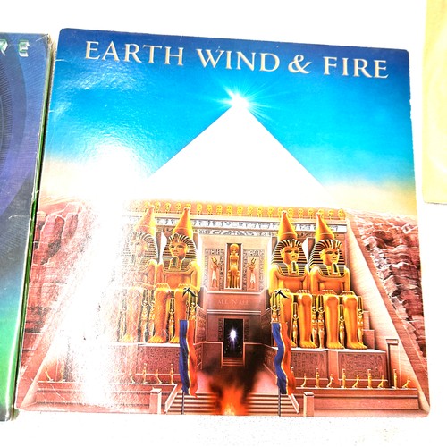 5 - Selection of assorted records includes Rollers, earth wind and fire, happy time etc