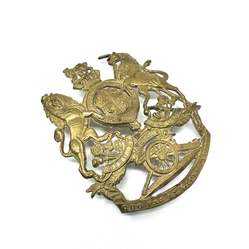 3 - Victorian artillery helmet badge