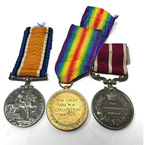 5 - WW1 GV MSM & pair medal group to  19263 s.sjt  j.s clegg a.s.c -r.a.s.c