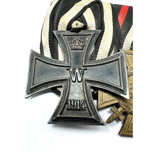 23 - WW1 & ww2 German medal group iron cross long service medal