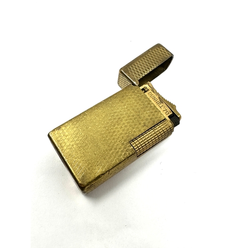 489 - Vintage dunhill cigarette lighter well used condition