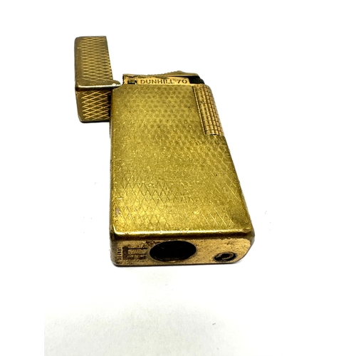 489 - Vintage dunhill cigarette lighter well used condition