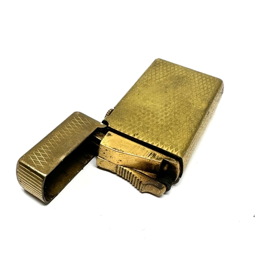 489 - Vintage dunhill cigarette lighter well used condition