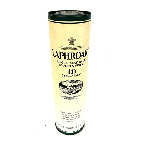 17 - Cased Laphroaig 10 years old whisky