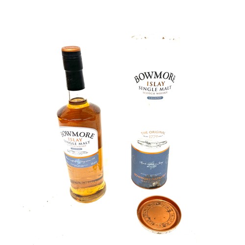 140 - Cased Bowmore islay single malt scotch whisky