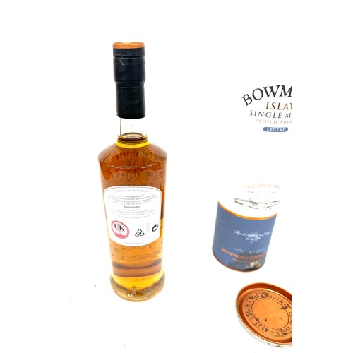 140 - Cased Bowmore islay single malt scotch whisky