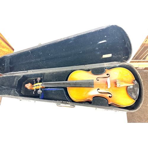 29 - Vintage cased Violin