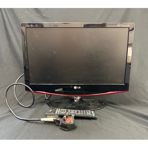 168 - LG TV, Flat screen M19 7wdp, working order