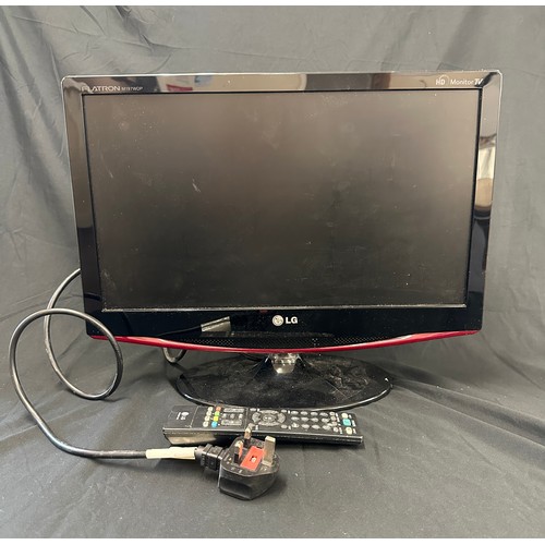 168 - LG TV, Flat screen M19 7wdp, working order