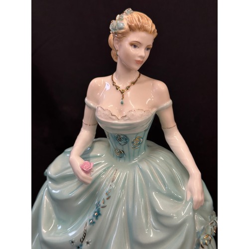 532 - Rare limited Edition Coal port lady figure 