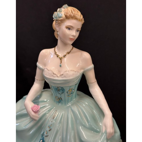 532 - Rare limited Edition Coal port lady figure 