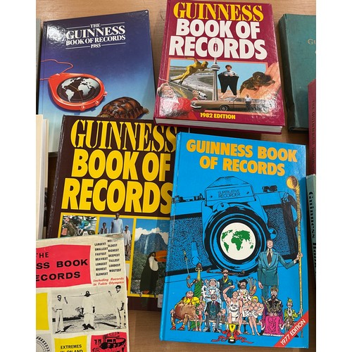 227 - Large selection of Guinness Book of Records from 1993, 1985, 1983, 1982, 1977 etc