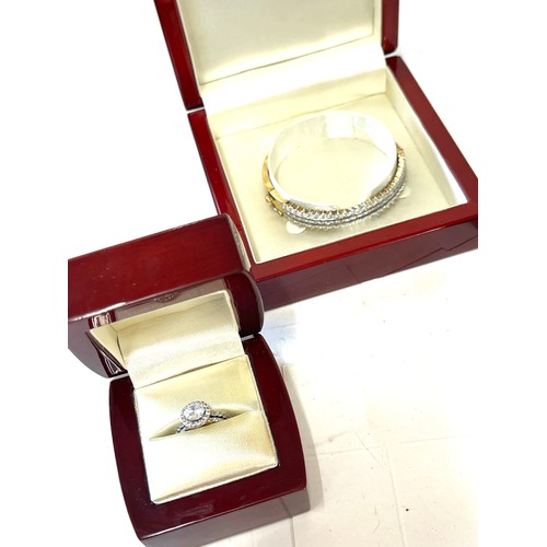 504 - Selection of boxed Tru Diamonds costume jewellery