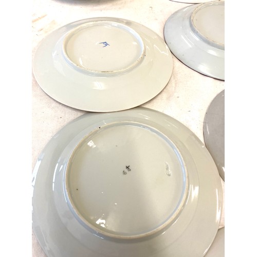 527 - Ten oriental collectors plates- marks to some of the bases