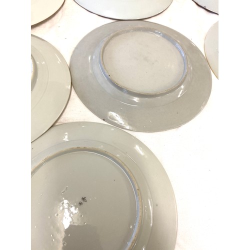 527 - Ten oriental collectors plates- marks to some of the bases