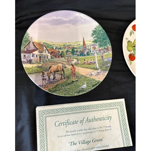 147 - Selection of assorted collectors plates includes Just married, Creatures great, Enter the ark, The V... 