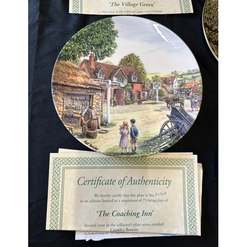 147 - Selection of assorted collectors plates includes Just married, Creatures great, Enter the ark, The V... 