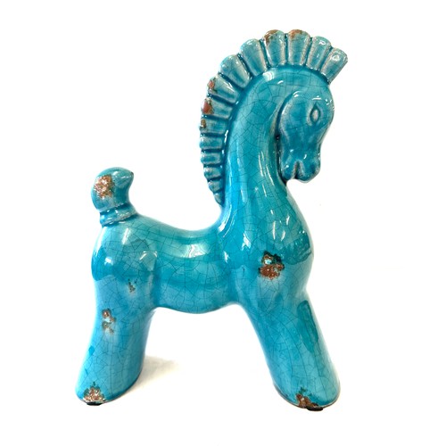 3 - Danish ceramic horse, measures approximately  11 inches tall