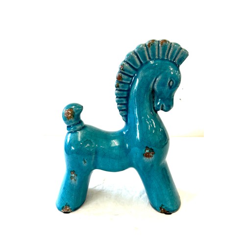 3 - Danish ceramic horse, measures approximately  11 inches tall