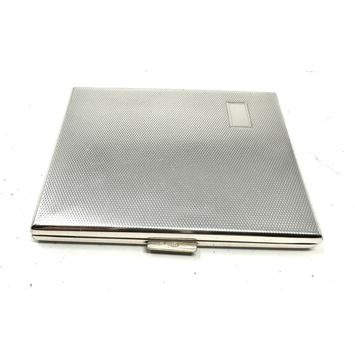 22 - Hallmarked silver cigarette case