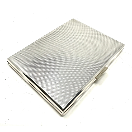 22 - Hallmarked silver cigarette case