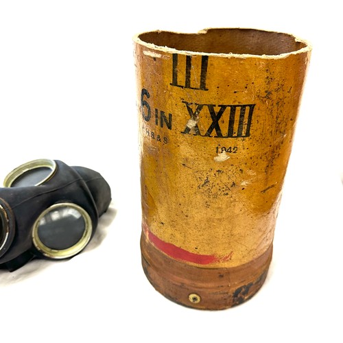 62 - Vintage cased gas mask