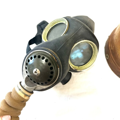 62 - Vintage cased gas mask