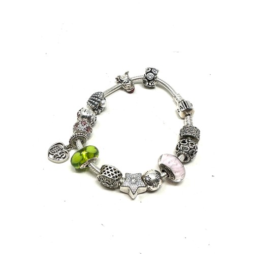 292 - .925 Pandora Bracelet With Charms (56g)