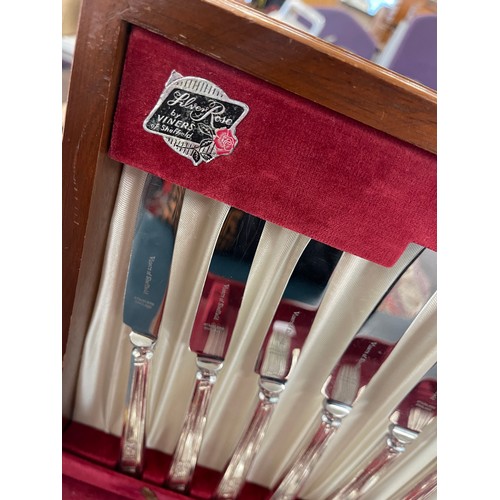 159 - 50 piece canteen of EPNS cutlery set, viners