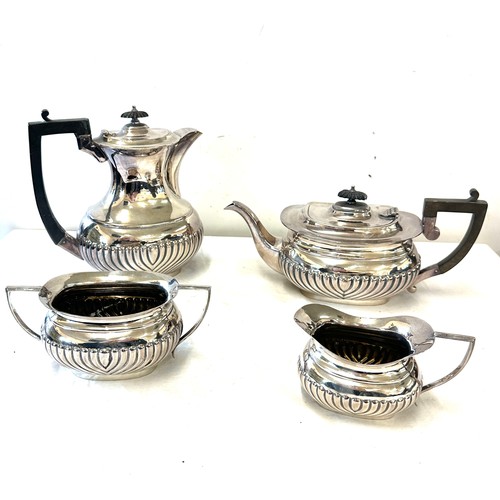 70 - 4 Piece silver plated tea service