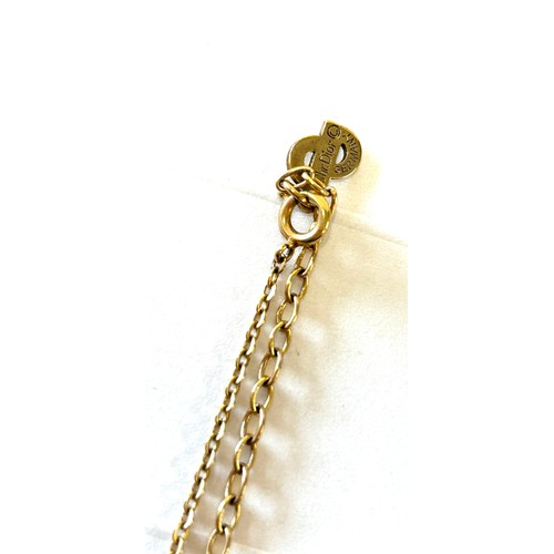 413 - Christian Dior pearl pendant necklace in good condition