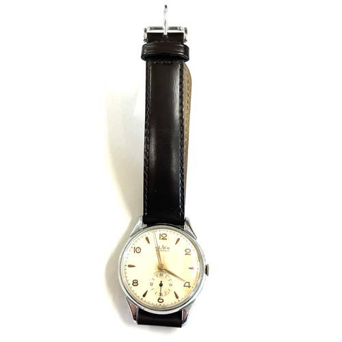 482 - Vintage Swiss made Glaco wristwatch, untested