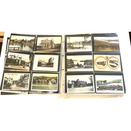 108 - Selection of vintage scenic postcards