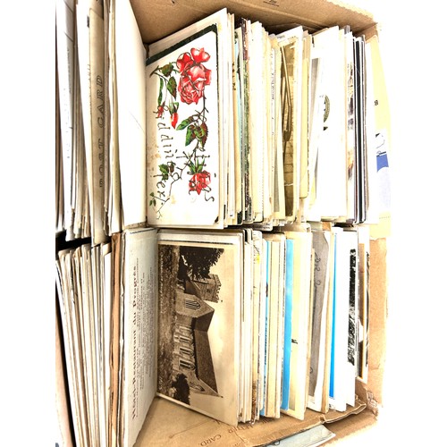 90 - Large selection of vintage postcards