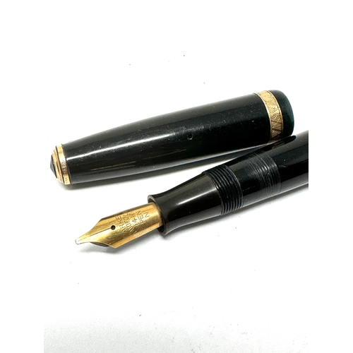 464 - Parker duofold fountain pen 14ct gold nib