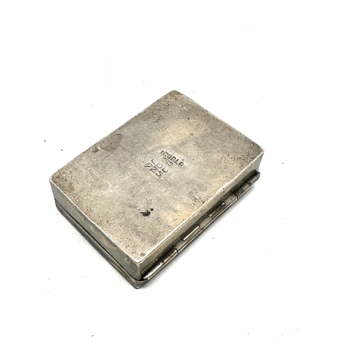 29 - Vintage silver pill box