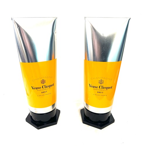 135 - Pair of Display Veuve Clicquot brut covers