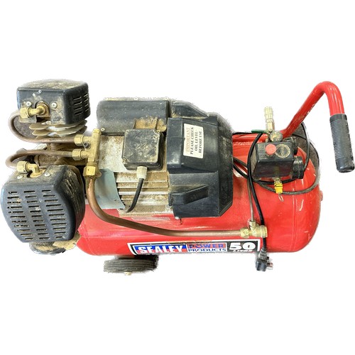 554 - Sealey 50 litre compressor hp 3.0, working order