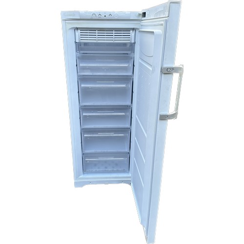 564 - Hot point frost free tall freezer, working order, height 59.5 inches