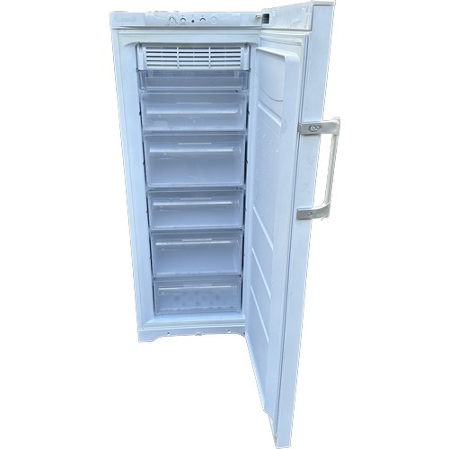 564 - Hot point frost free tall freezer, working order, height 59.5 inches