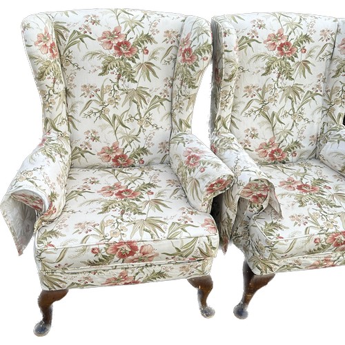 592 - Pair of Parker Knoll fireside chairs