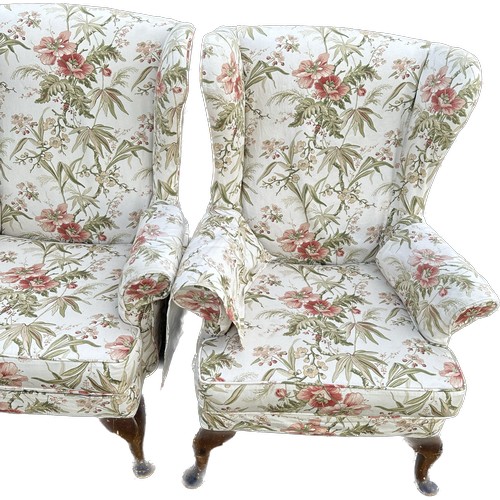 592 - Pair of Parker Knoll fireside chairs