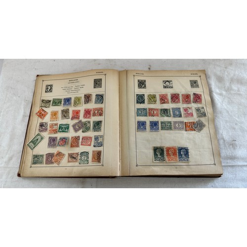 128 - Stamp collection book