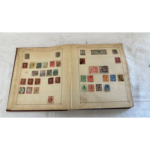 128 - Stamp collection book